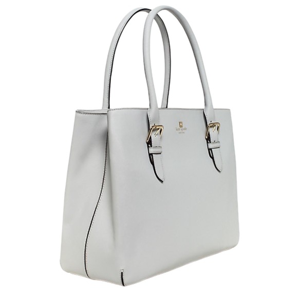 kate spade Handbags - Kate Spade Cove Street Ariel Tote Light Smoke Grey